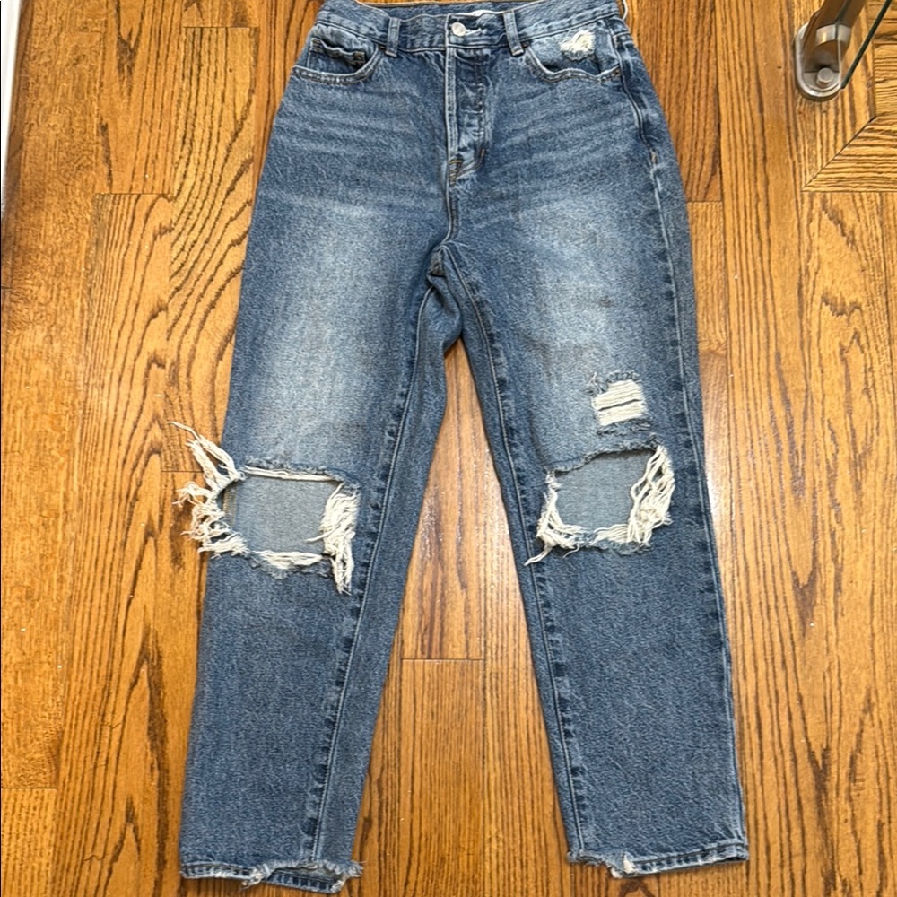Distressed Blue Jeans PacSun